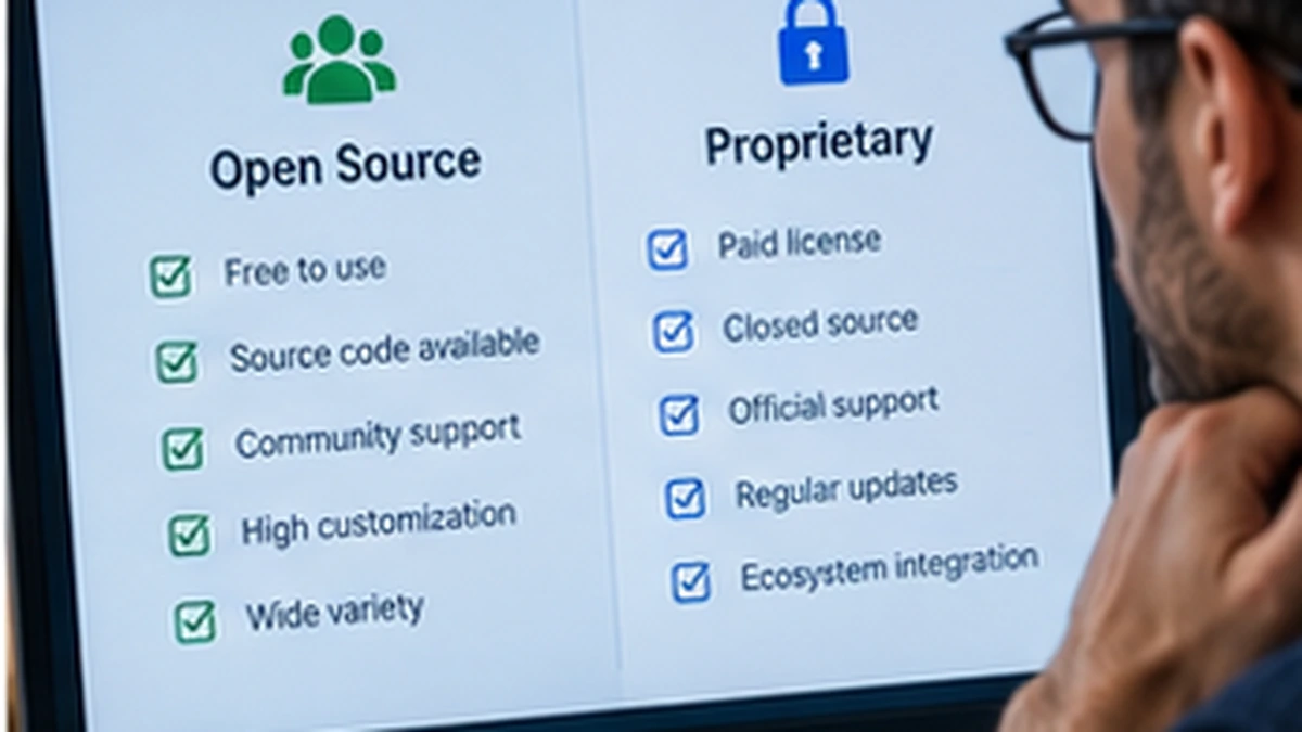 Open Source vs Proprietary Software: What Is the Difference?