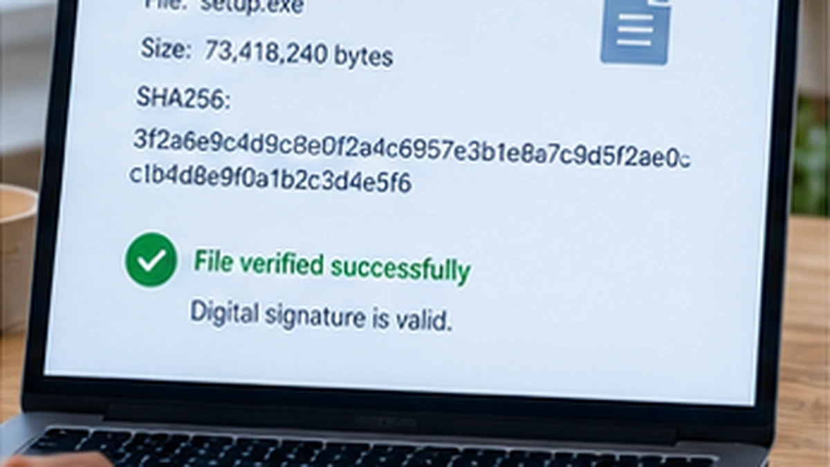 How to Verify a Software Download Before You Run It